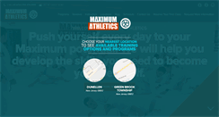 Desktop Screenshot of maximum-athletics.com